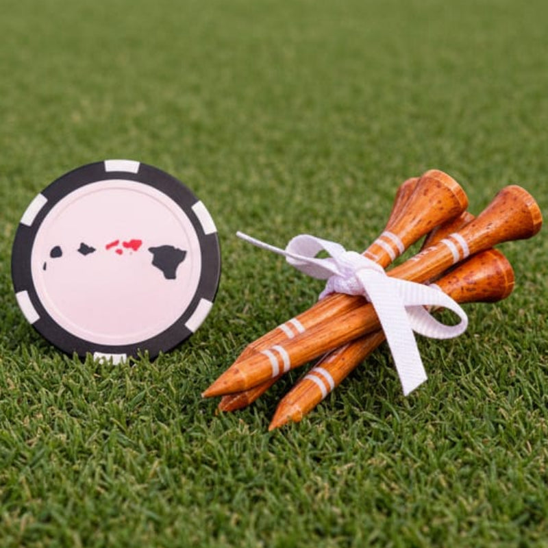 Maui's Finest Gifts Golf Ball Marker & Tees