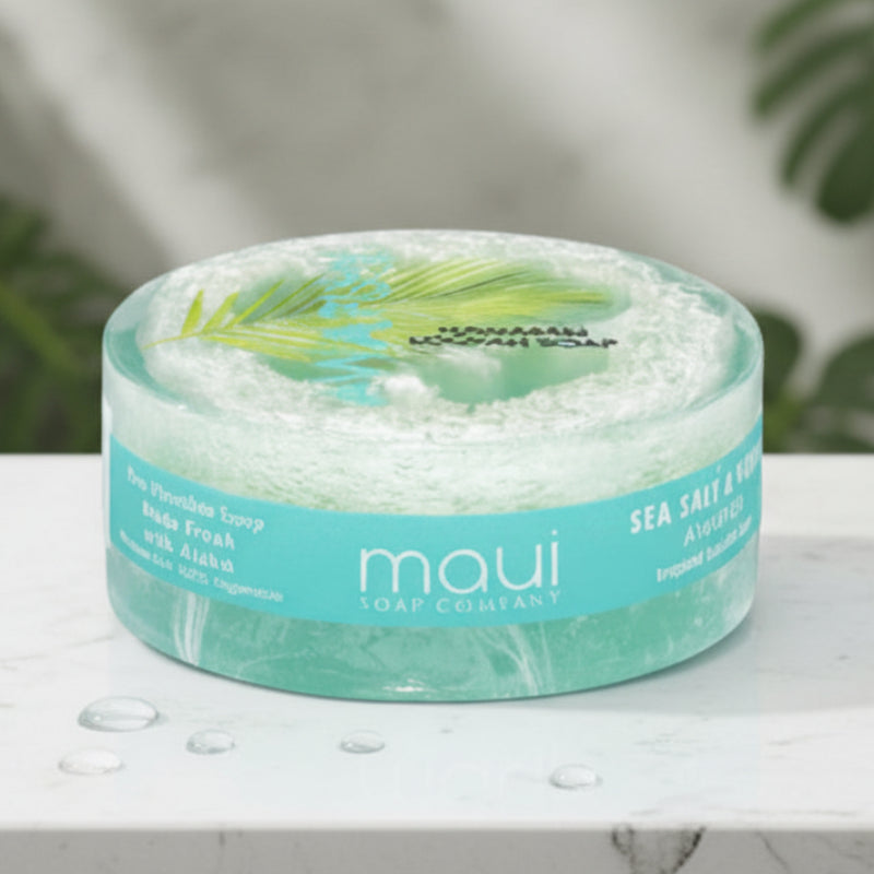 Maui Soap Company Awapuhi Ginger Loofah Soap · Maui Soap Company