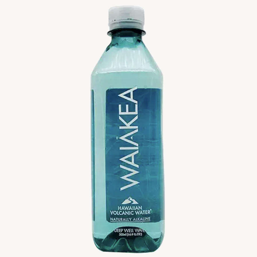 Waiakea Hawaiian Volcanic Water bottle on a white background