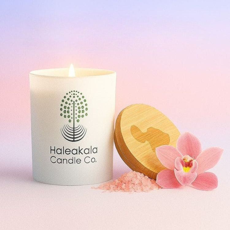 Haleakala Candle Co. Sea Salt & Orchid Soy Candle · Haleakala Candle Company