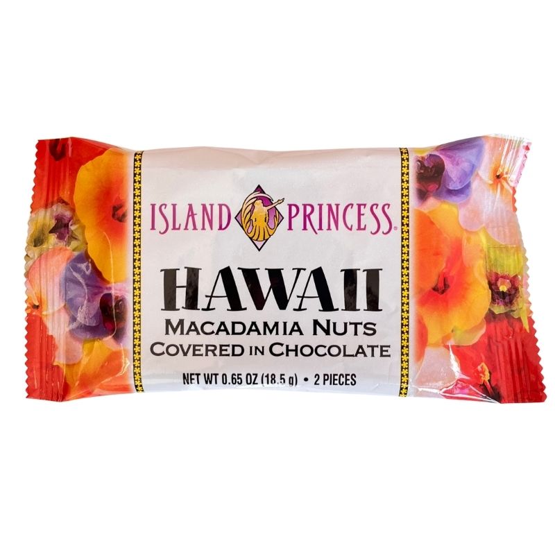 Hawaii Macadamia Nuts Covered in Chocolate · Island Princess