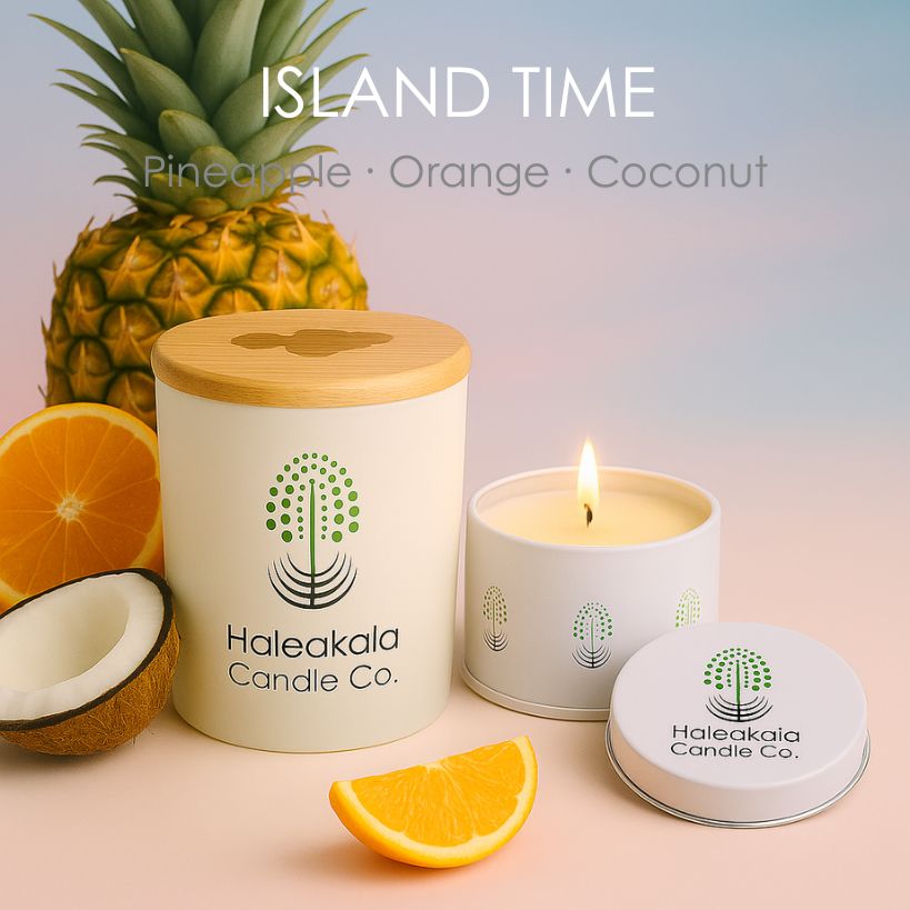 Island Time Soy Candle · Haleakala Candle Company