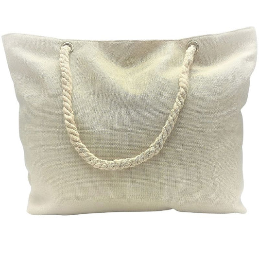 You Had Me At Aloha Beach Bag · Peach