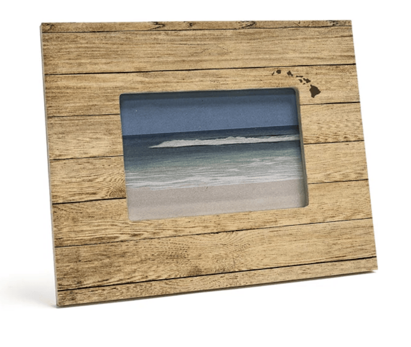 Coco Nene 4 x 6 Wood Grain CocoNene Hawaii Picture Frames – 3 x 3 or 4 x 6
