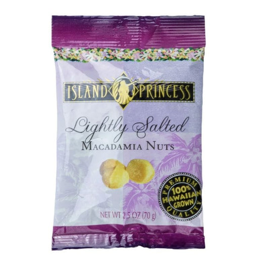Hawaiian Heritage Farms Macadamia Nuts Lightly Salted 100% Hawaii Grown · Island Princess