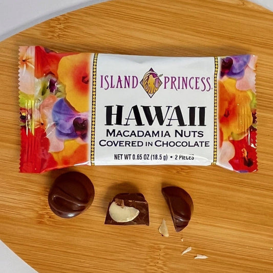 Hawaii Macadamia Nuts Covered in Chocolate · Island Princess