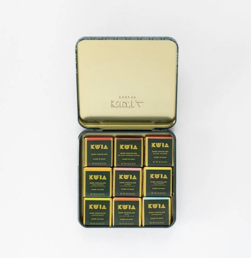 Exclusive Assorted Chocolate Gift Tin · Maui Ku'ia Estate Chocolate