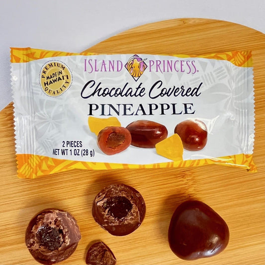 Maui's Finest Gifts Chocolate Covered Pineapple · Island Princess