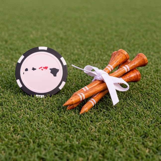 Maui's Finest Gifts Golf Ball Marker & Tees