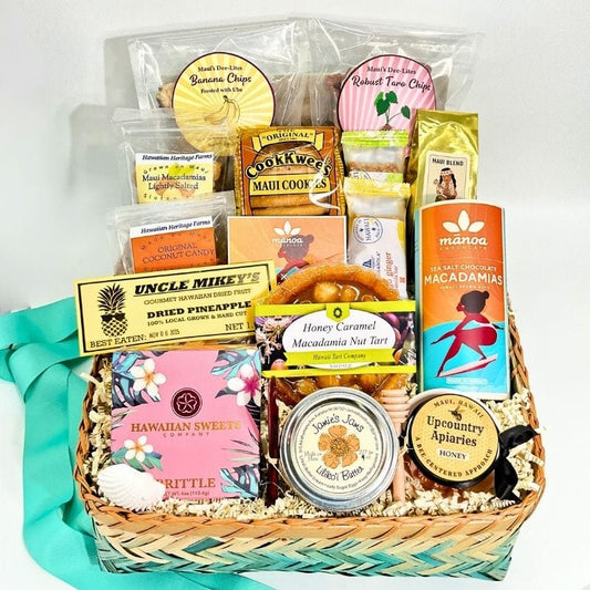 Maui's Finest Gifts Hawaii Big Aloha in Small Batches ∙ Signature Hawaii Gift Basket