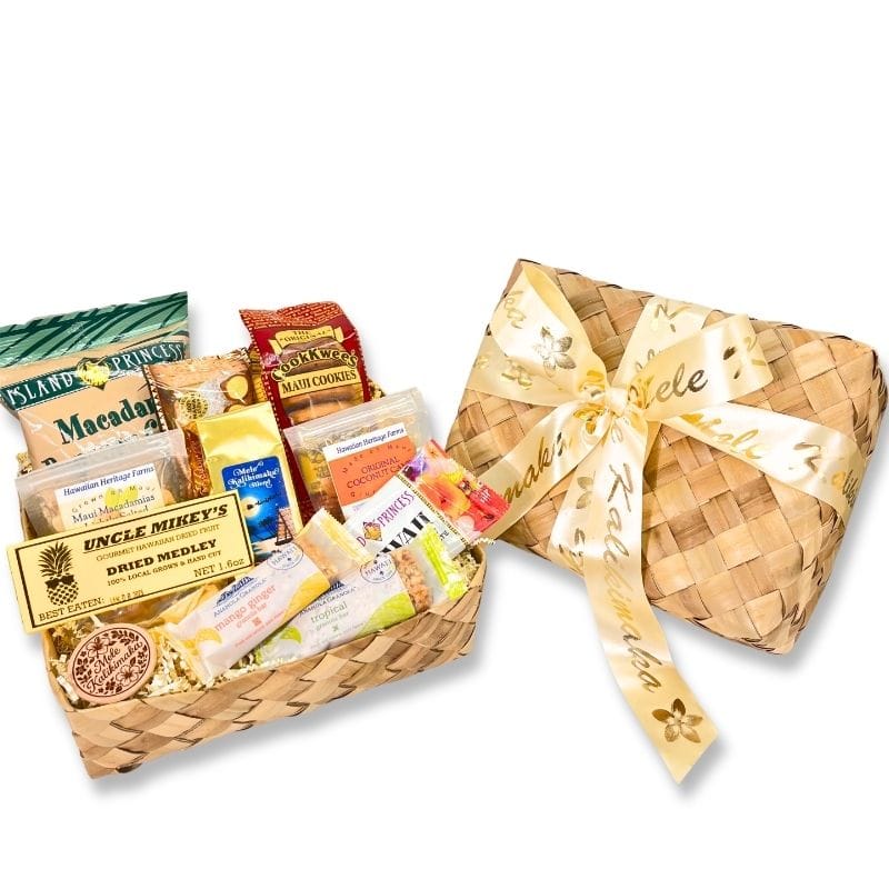 Maui's Finest Gifts Hawaiian Holiday Snack Gift Box