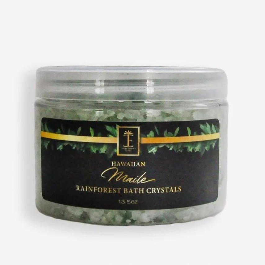 Maui's Finest Gifts Maile Rainforest Bath Crystals