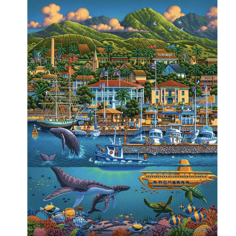 Maui's Finest Gifts Maui Puzzle & Treats Gift Set