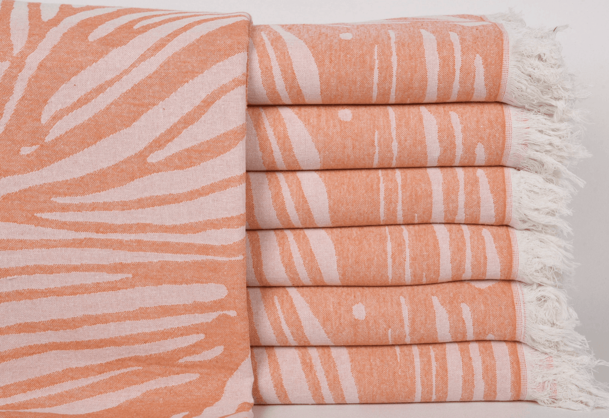 Maui's Finest Gifts Palm Leaves Beach Blanket & Towel
