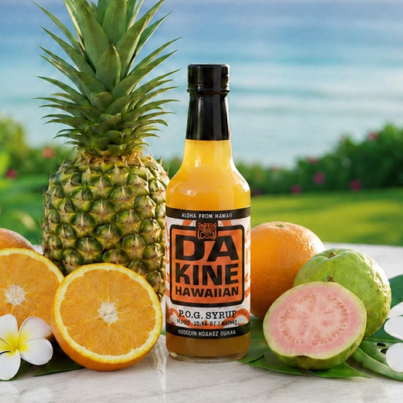 Maui's Finest Gifts POG Syrup · Da Kine