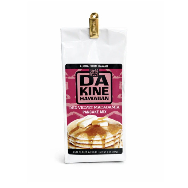Maui's Finest Gifts Red Velvet Macadamia Tropical Pancake Mix · Da Kine