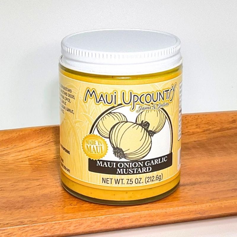 Maui Onion Garlic Mustard · Maui Upcountry Jams & Jellies