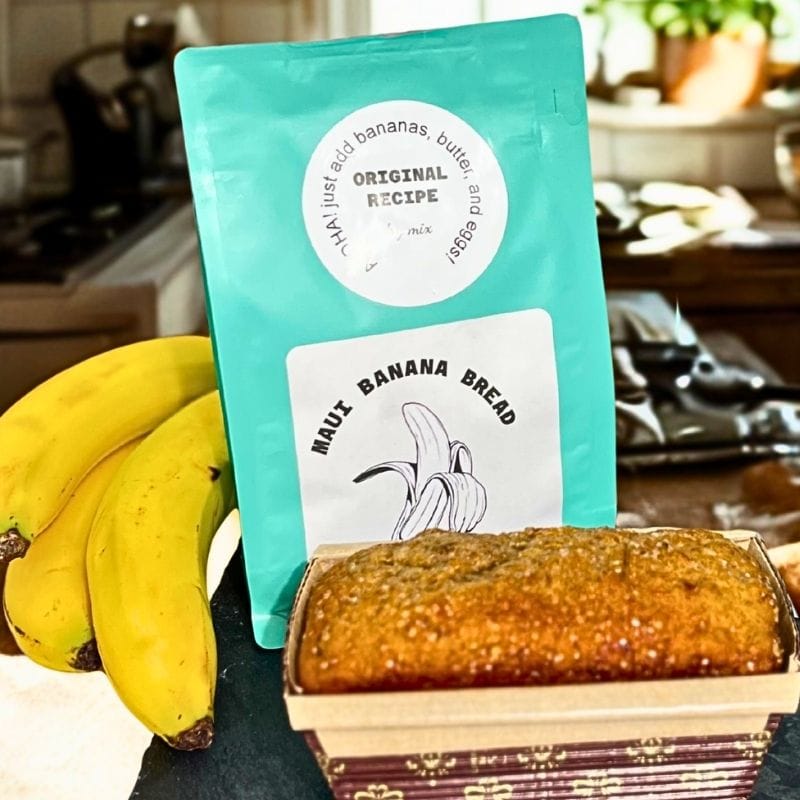 Mauis Finest Gifts Hawaii Maui Banana Bread Mix