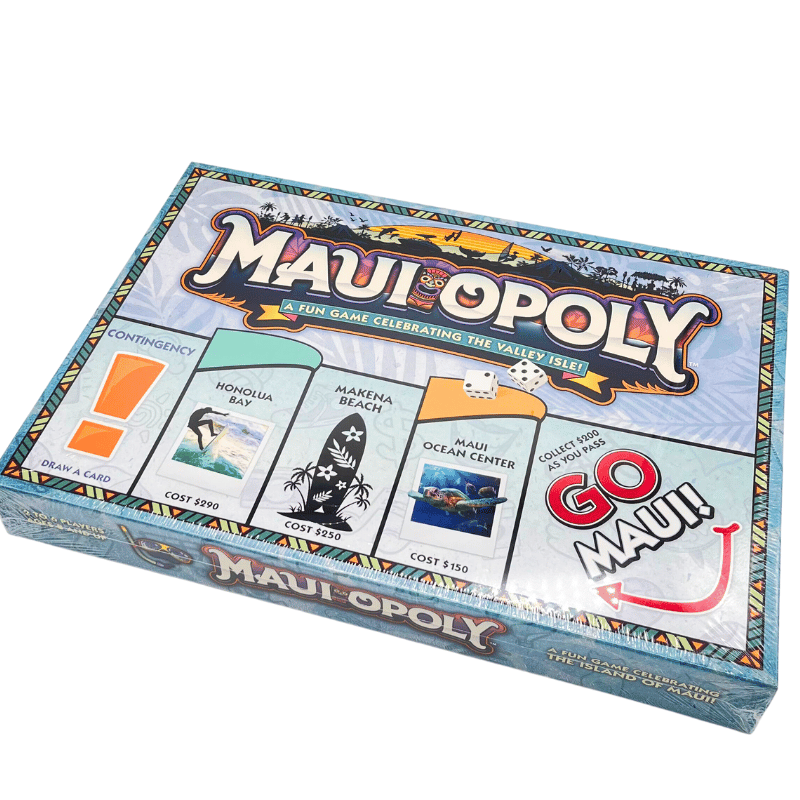 Mauis Finest Gifts Hawaii Maui Opoly Game Night Gift Set