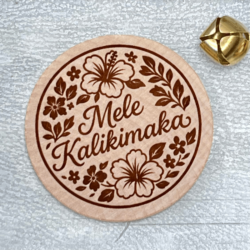 Mauis Finest Gifts Hawaii Mele Kalikimaka Gift Tag