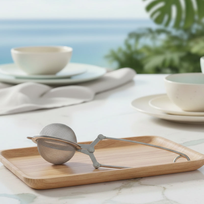 Mauis Finest Gifts Hawaii Snap Ball Tea Strainer