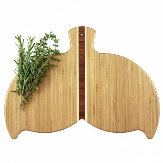 Mauis Finest Gifts Hawaii Whale Tail Serving & Charcuterie Board