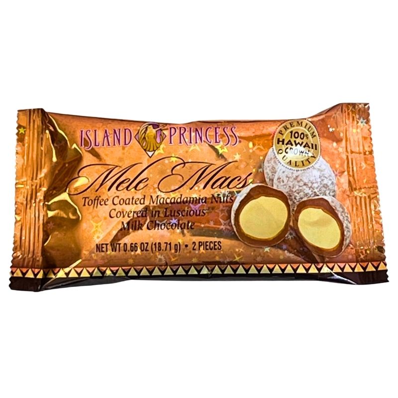 Mele Macs Toffee Chocolate Macadamia Nuts · Island Princess