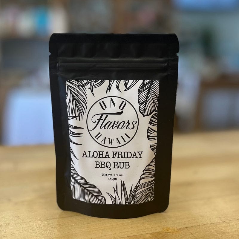 Ono Flavors Hawaii Aloha Friday BBQ Rub ∙ Ono Flavors Hawaii