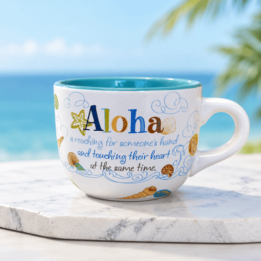 Our Island Heritage Aloha Coffee Mug · Aloha Is Mug